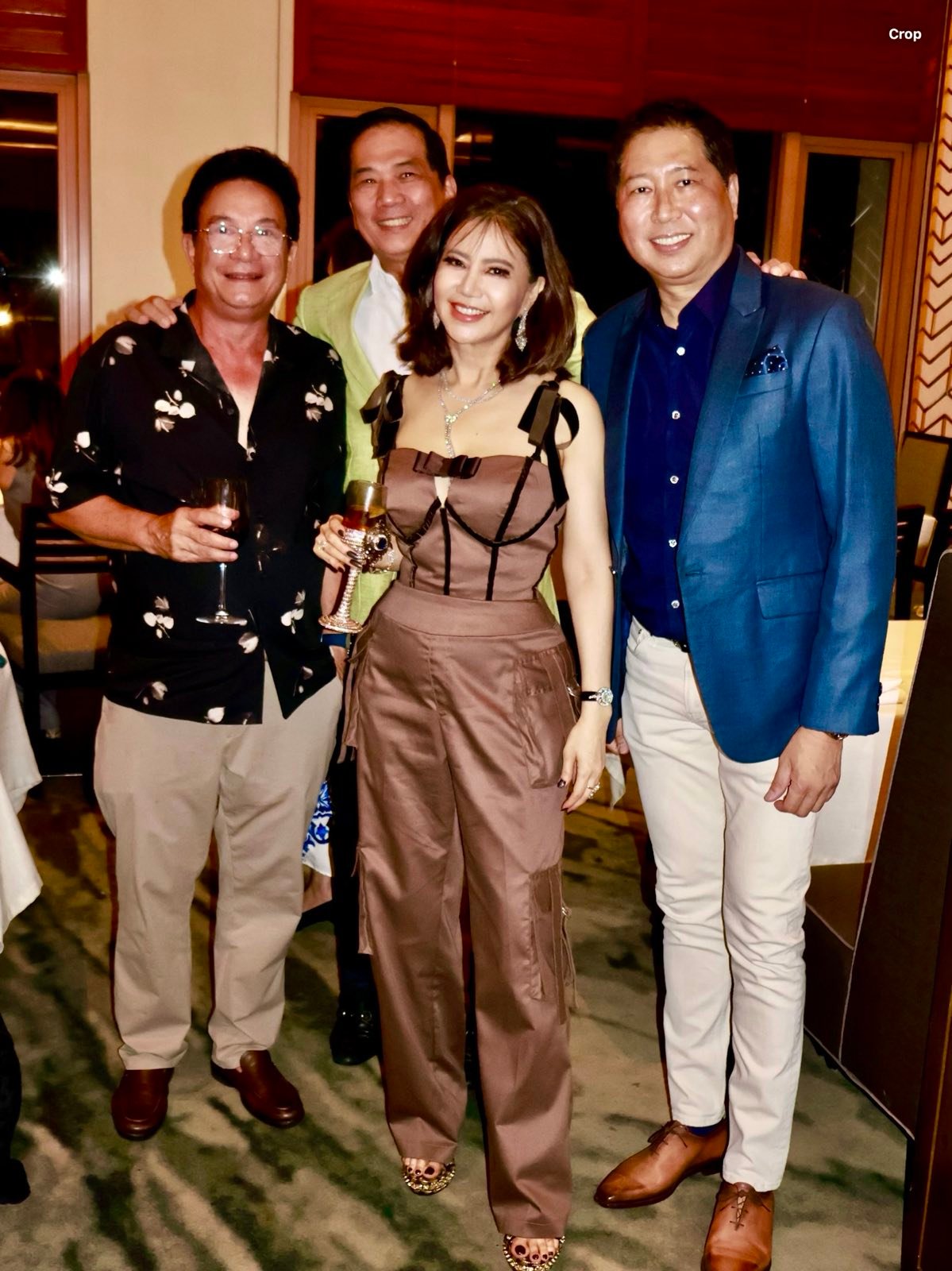 Ricky Laurel, Congressman Citoy Lopez and JV Rustia